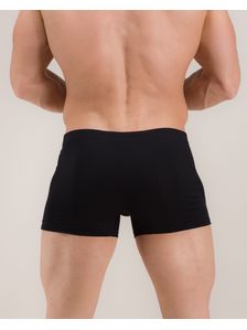 Черни боксерки с вътрешен ластик 0503 на модел отзад