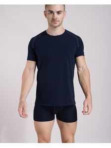 Памучна тениска с риглан ръкав + Боксерки 0506 на модел отпред