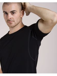 Памучен мъжки комплект от тениска и боксерки 0506 детайлна снимка