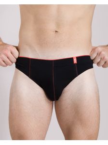 Памучен мъжки слип 0511 на модел отпред