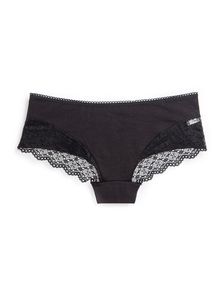 Черни дамски боксерки 0605 артикулно отзад