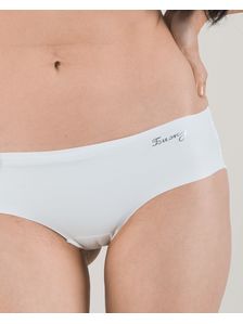 Лазерно изрязани бикини бразилиана в бяло 1735 детайлна снимка