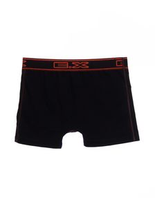 Черни мъжки боксерки с външен Ex ластик  0501 артикулно отзад
