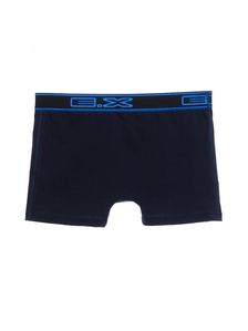 Класически боксерки в тъмносиньо с външен Ex ластик  0501 артикулно отзад