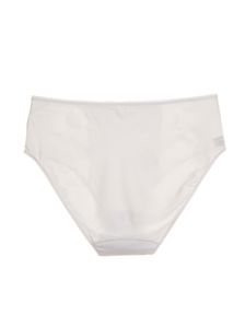 Дамски 'макси' бикини в бяло 0517 артикулно отзад