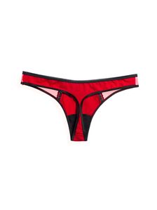 Червени тюлени прашки 0547 артикулно отзад