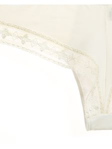 Дамски бикини бразилиана в цвят екрю 0715 допълнителна детайлна снимка