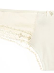 Дамски бикини бразилиана в цвят екрю 0715 детайлна снимка