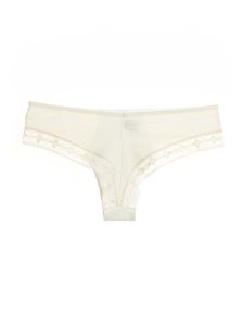 Дамски бикини бразилиана в цвят екрю 0715 артикулно отзад