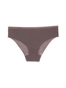 Кафяви лазерно изрязани бикини 0717 артикулно отзад
