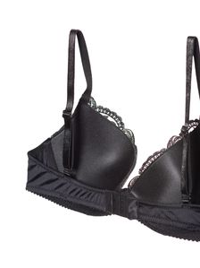 Дамски черен сутиен 'B' чашка  1615 детайлна снимка