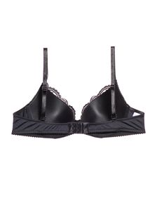 Дамски черен сутиен 'B' чашка  1615 артикулно отзад
