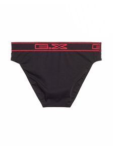 Мъжки памучен слип в черно 0508 артикулно отзад