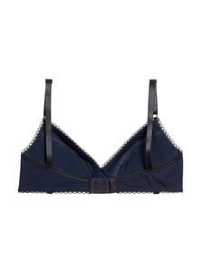 Дамско спортно бюстие в тъмносиньо 0663 артикулно отзад