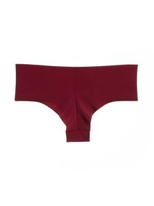 Лазерно изрязани бикини в цвят бордо 1735 артикулно отзад