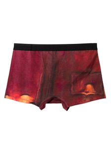 Мъжки боксерки Принт, 0500, Шарени 0500 артикулно отзад