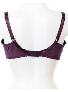 Сутиен с меки чашки 'D' в лилаво 1628 артикулно отзад