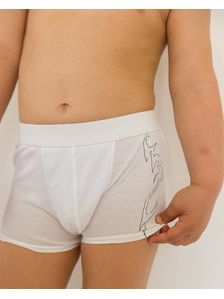 Детско бельо за момчета, 0561, Бял 0561 на модел