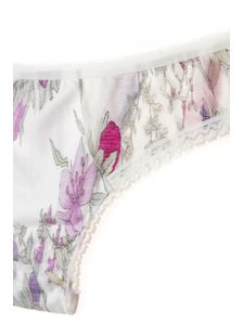 Бикини бразилиана, 0715, Бял Принт 0715 детайлна снимка