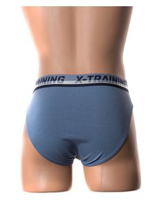 Мъжки слип външен ластик, 0512, Петрол 0512 артикулно отзад