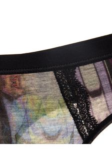 Дамски стринг, 0547, Шарен 0547 детайлна снимка