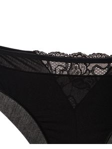 Бикини Класически, 0713, Черно 0713 детайлна снимка