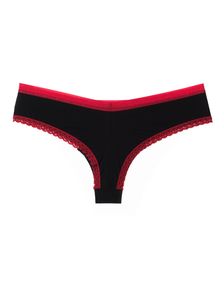 Бикини бразилиана, 0715, Черно 0715 артикулно отзад