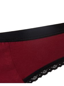 Бикини бразилиана, 0715, Пурпурно червено 0715 детайлна снимка