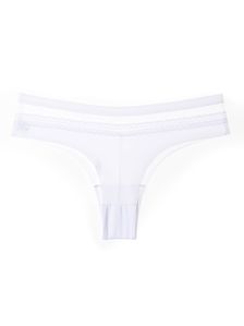 Бикини бразилиана Лазерно рязани, 1701, Призрачно-бял 1701 артикулно отзад