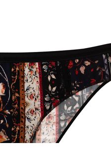 Бикини Класически, 0521, Щампа цветя 0521 детайлна снимка