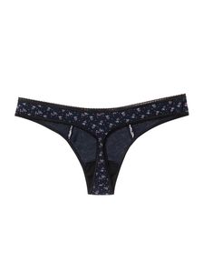 Дамски стринг, 0547, Тъмносиньо 0547 артикулно отзад