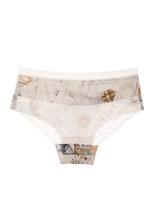 Дамски боксерки, 0605, Сива щампа 0605 артикулно отзад