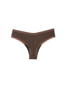Бикини бразилиана, 0715, Кафяво 0715 артикулно отзад