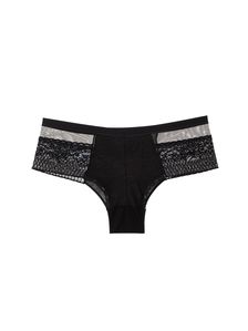 Модерна бразилиана в черно 0732 артикулно отзад