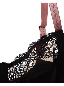 Сутиен Меки чашки, 1628, Черен 1628 детайлна снимка