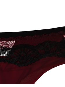 Бикини бразилиана Лазерно рязани, 1701, Бордо 1701 детайлна снимка