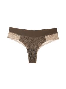 Бикини бразилиана Лазерно рязани, 1701, Сиво-зелено 1701 артикулно отзад