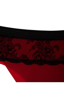 Бикини Лазерно рязани, 1703, Червено 1703 детайлна снимка