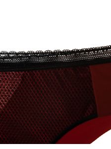 Бикини Лазерно рязани, 1704, Червено 1704 детайлна снимка