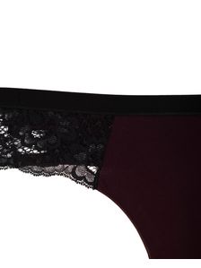 Дамски стринг, 0547, Бордо 0547 детайлна снимка