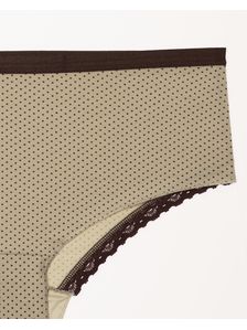 Дамски боксерки Висока талия, 0605, Бежаво 0605 детайлна снимка