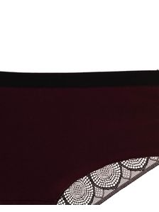 Дамски боксерки, 0605, Бордо 0605 детайлна снимка