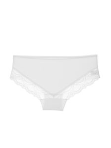 Бели дамски боксерки 0605 артикулно отзад