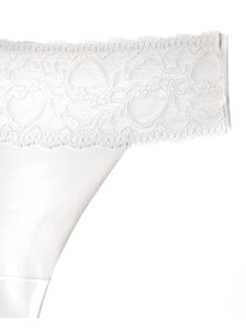 Бикини Лазерно рязани, 1703, Бяло 1703 детайлна снимка