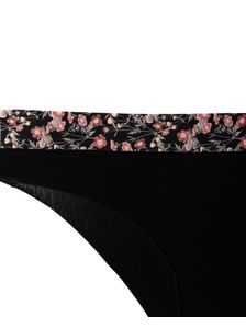 Бикини Класически, 0710, Черно 0710 детайлна снимка