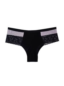 Бразилиана с висока талия в тъмносиньо 0732 артикулно отзад