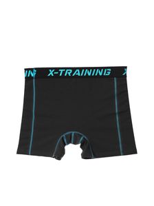 Мъжки спортни боксерки в цвят графит 0742 артикулно отзад