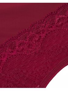 Бикини бразилиана Лазерно рязани, 1701, Тъмно червено 1701 детайлна снимка