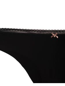 Бикини Лазерно рязани, 1703, Черно 1703 детайлна снимка