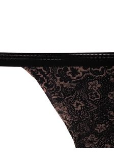 Бикини Лазерно рязани, 1721, Черна щампа 1721 детайлна снимка